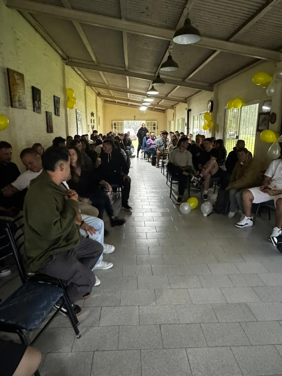 Área de comedor comunitario de Fundación Vida Plena